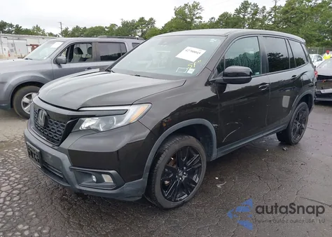 2019 Honda Passport Sport из США, поврежденный, VIN 5FNYF8H22KB011804